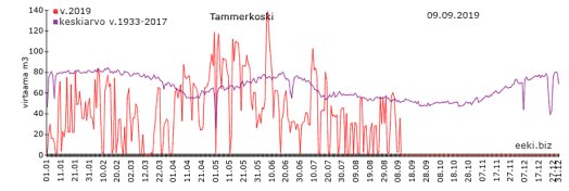 Tammerkosken juoksutus 2019